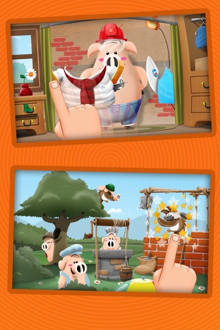 Drei kleine Schweinchen: Geschichte & Spiele screenshot 3