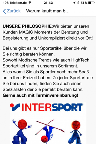 INTERSPORT Kiegele screenshot 2