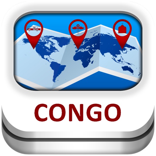 Congo Guide & Map - Duncan Cartography icon