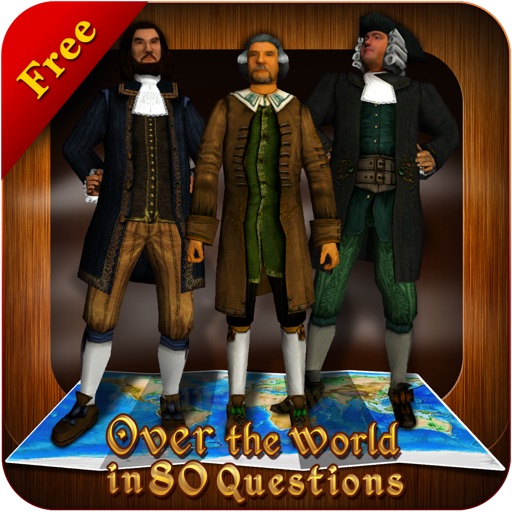 Over the world in 80 questions - Free version Icon