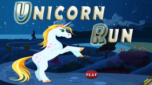 Unicorn Run - Jump And Attack