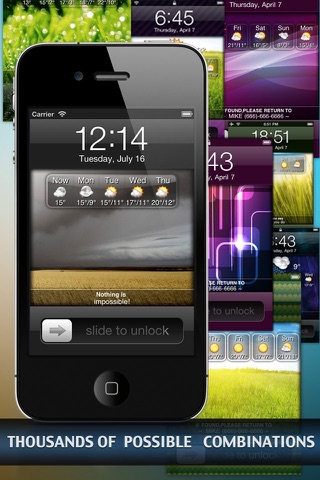 Weather Lock Screen screenshot 4