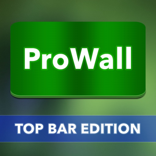 ProWall : Top Bar Edition for iOS7 - Customize Wallpapers with Colorful Top Bar iOS App