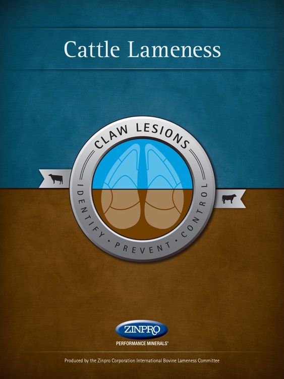 Cattle Lameness Book by Zinpro Corporation: Identification, Prevention and Control of Claw Lesions