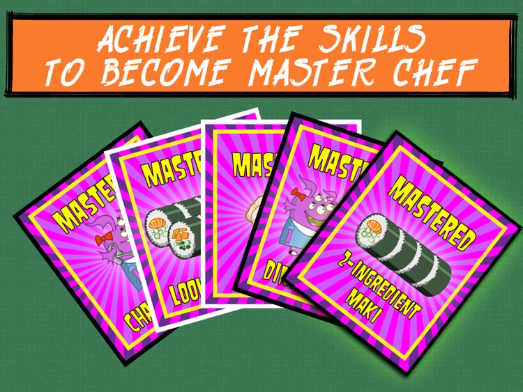 Monster Eat Sushi: A Free Cooking Game screenshot-4