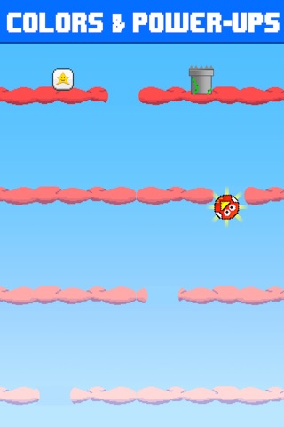 Blue Bird Fall - Flappy Drop Down screenshot 3