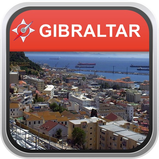 Offline Map Gibraltar: City Navigator Maps icon