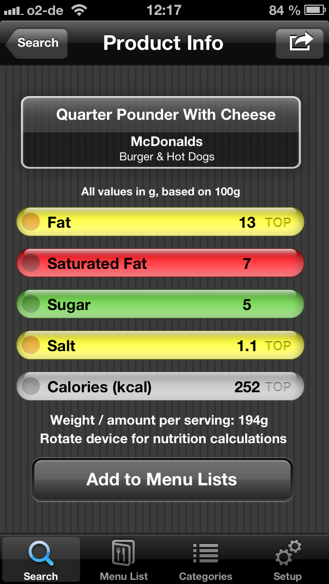 How to cancel & delete Fast Food Restaurant Nutrition Menu Finder, Calories Counter, Weight Calculator & Tracking Journal (Free) from iphone & ipad 2
