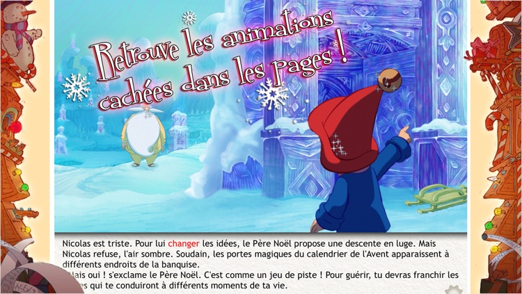 L'apprenti Père Noël et le flocon magique : l'histoire interactive