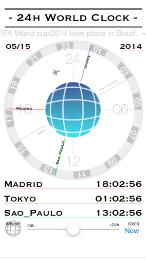 24h World-Clock(圖5)-速報App