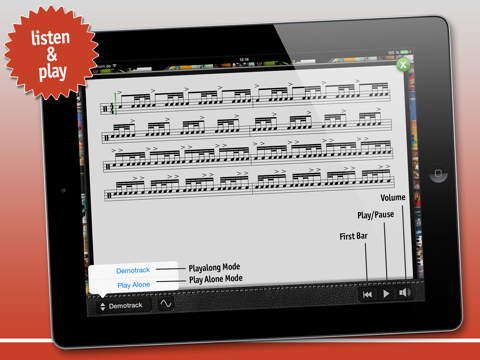 Drum Rudiments! screenshot 3