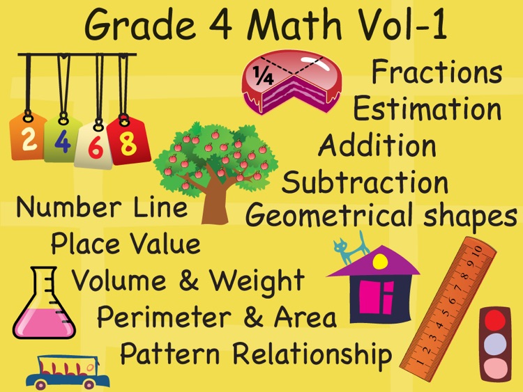 4th Grade Math #1: Learn and Practice Worksheets for Classroom and Home school by Nth Fusion LLC