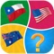 Word Pic Quiz - World Flags - Download the amazingly ADDICTIVE Country Flags naming game with BEAUTIFUL HD images of the world's flags