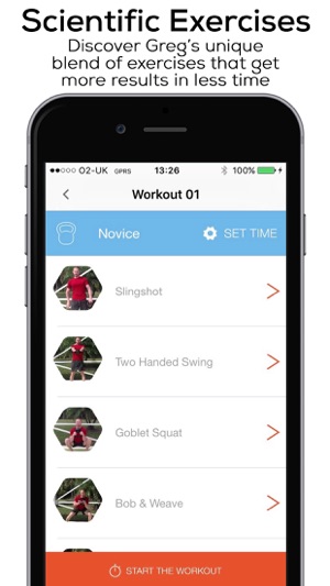 ‎Kettlebell Workout Wizard Screenshot