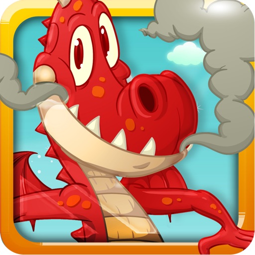 On Fire Dragon Jump icon