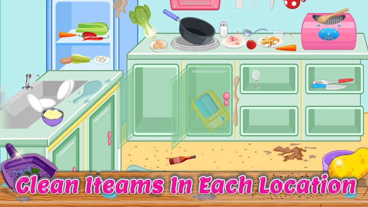 Cooking Recipes and Messy Kitchen Hidden Objects
