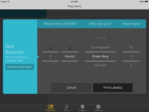 Easy Label by FusionPrep screenshot 2