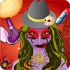 Monster Dress Up High School Salon Party: make-up hair makeover games for girl teens kids