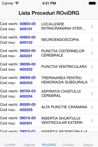 CoduriMedicale screenshot 4