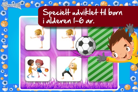 Free Memo Game Sport Cartoon screenshot 2