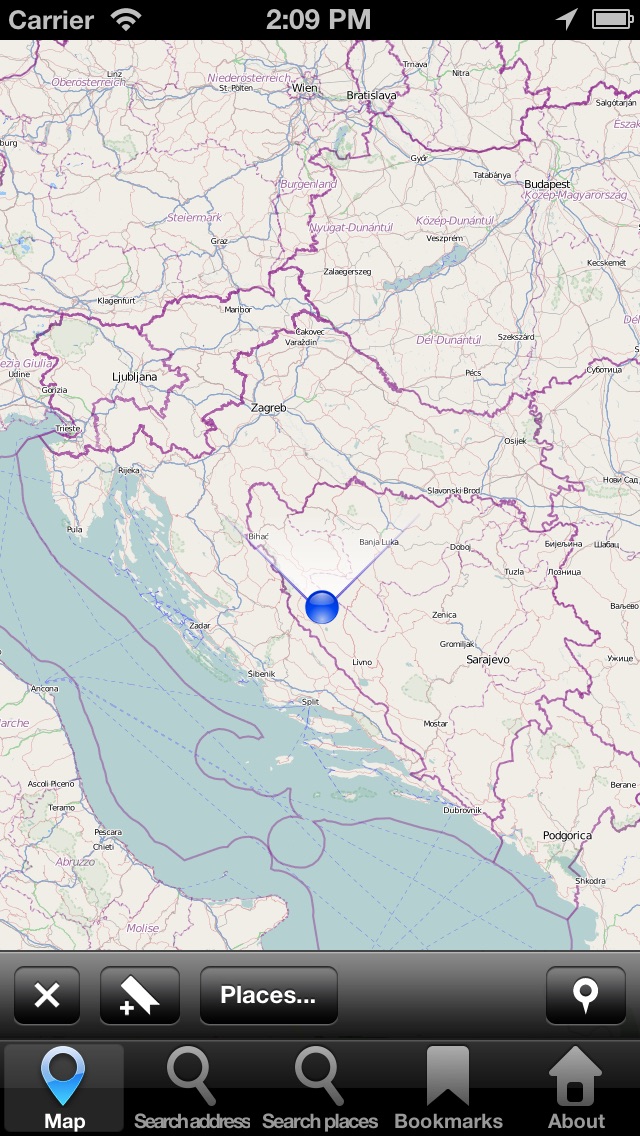 オフラインマッフ クロアチア: City Navigator Mapsのおすすめ画像1