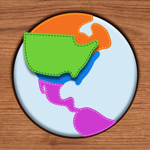 Kids Maps - U.S. Map Puzzle Game iOS App