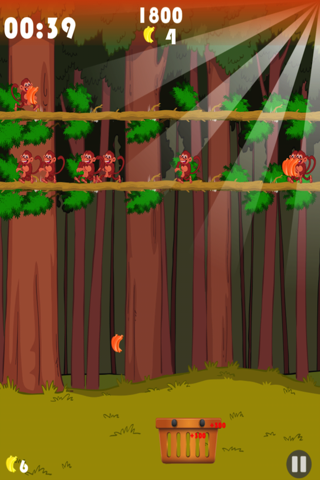 Monkey Madness: Falling Banana Quest screenshot 4