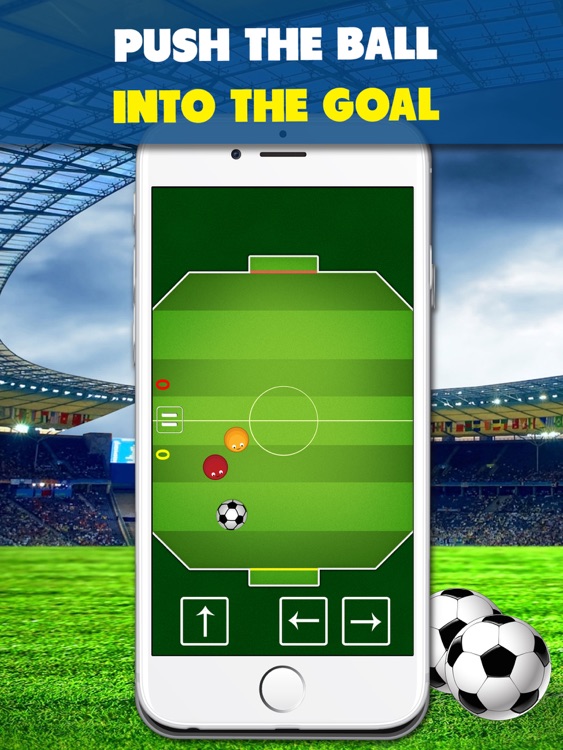 Chaos Soccer Scores Goal for iPad - Multiplayer football flick