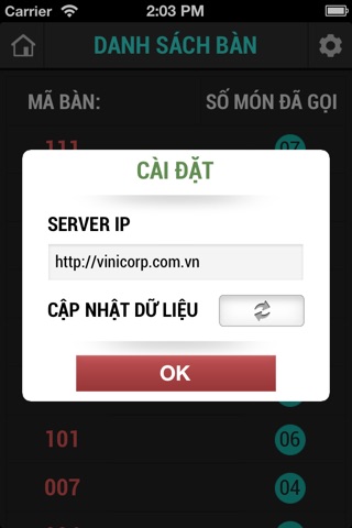 ORDER SYSTEM BY VINICORP screenshot 3