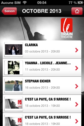 Le Train théâtre - Scène conventionnée chanson screenshot 4