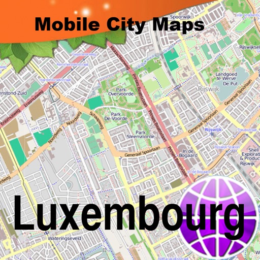 Luxembourg Street Map icon