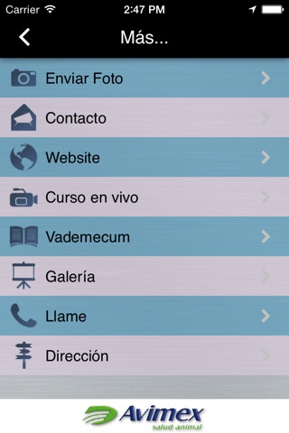 AVIMEX screenshot 2