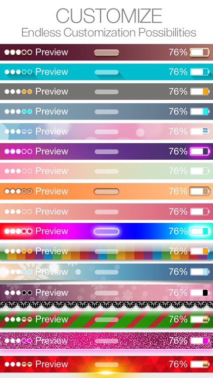 Status Bar Themes ( for iOS7 & Lock screen, iPhone ) New Wallpapers : by YoungGam.com screenshot-4