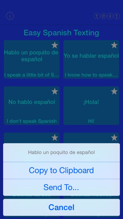 Easy Spanish Texting