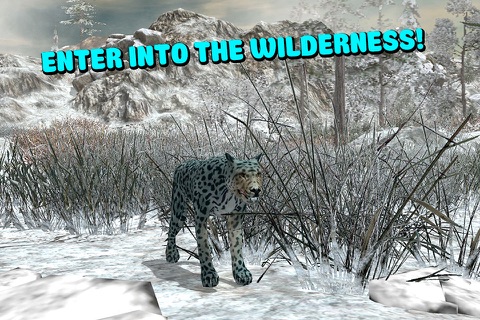 Wild Snow Leopard Survival Simulator 3D screenshot 3