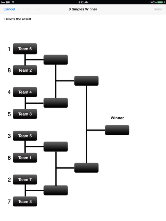 Bracket Maker HD - Tournaments Manager & Fixture Maker Pro By CS SPORTS screenshot-3