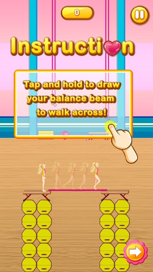 Balance Beam - Amazing Princess Gymnastics(圖2)-速報App