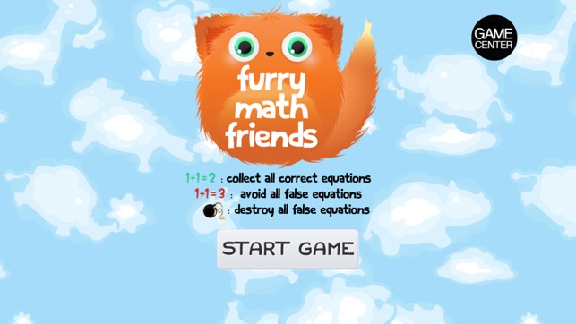 Furry Math Friends - 數學的兒童遊戲。學習代數，計算和另外的幼兒園，幼兒園或學校。練習來算，計算並添(圖2)-速報App