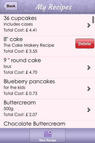 Cost A Cake Pro screenshot 4