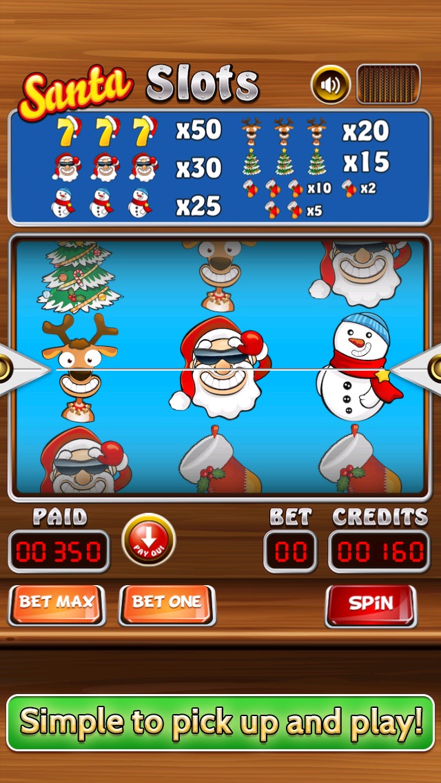 SANTA XMAS SLOTS FREE - GET WOLF RUN LUCKY AND WIN BIG IGT CHRISTMAS CASINO SLOT WMS FREESLOTS JACKPOTS! 1.0.2 IOS