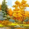 Paint a Fall Landscape in Watercolor