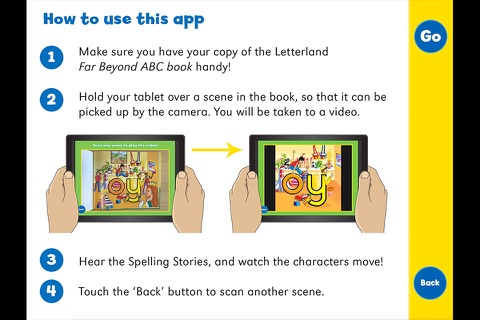 Letterland Far Beyond ABC - Scan to Reveal screenshot 2
