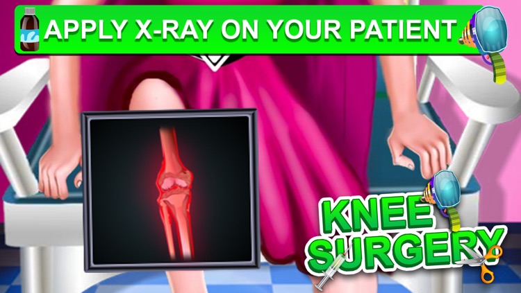 Super Girl Knee Surgery Simulator Free Game