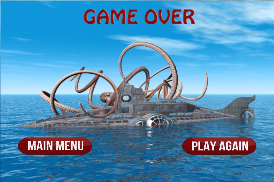 Giant Octopus Counter Attack - Gigantic Kraken U-boat Strike 3D screenshot 4