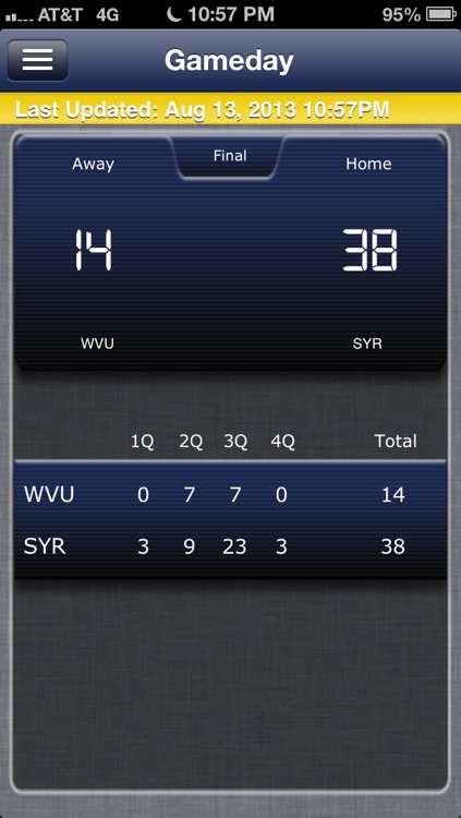 West Virginia Football Live screenshot-4