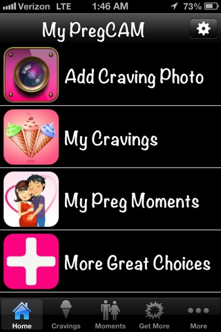 iPregnancy Photo Journal: Capture Weight Gain Photos, Special Moments & Cravings! screenshot 2