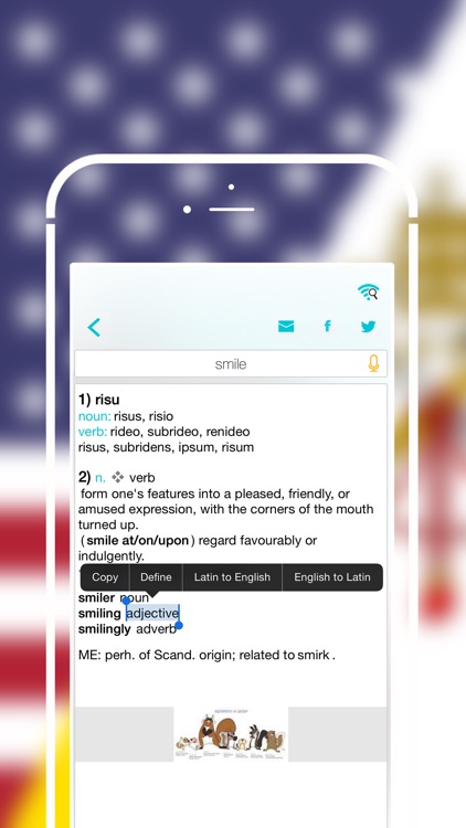 Offline Latin to English Language Dictionary, Translator screenshot-3