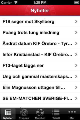 KIF Örebro screenshot 2