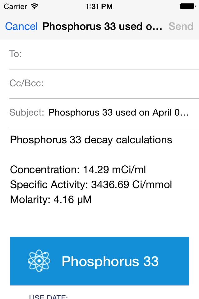 Radioactive Decay Calculator screenshot 4