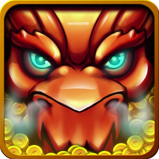 Dragons Gold 777 Slots – Las Vegas Casino Lucky Jackpot Winners Good Fortune Riches Icon